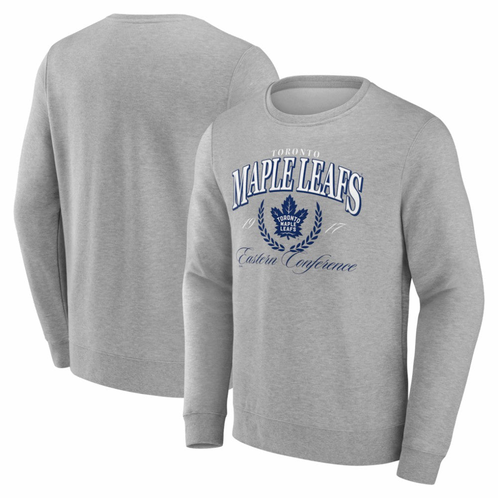 NHL Toronto Maple Leafs Reign Supreme Pullover Sweatshirt - Gray