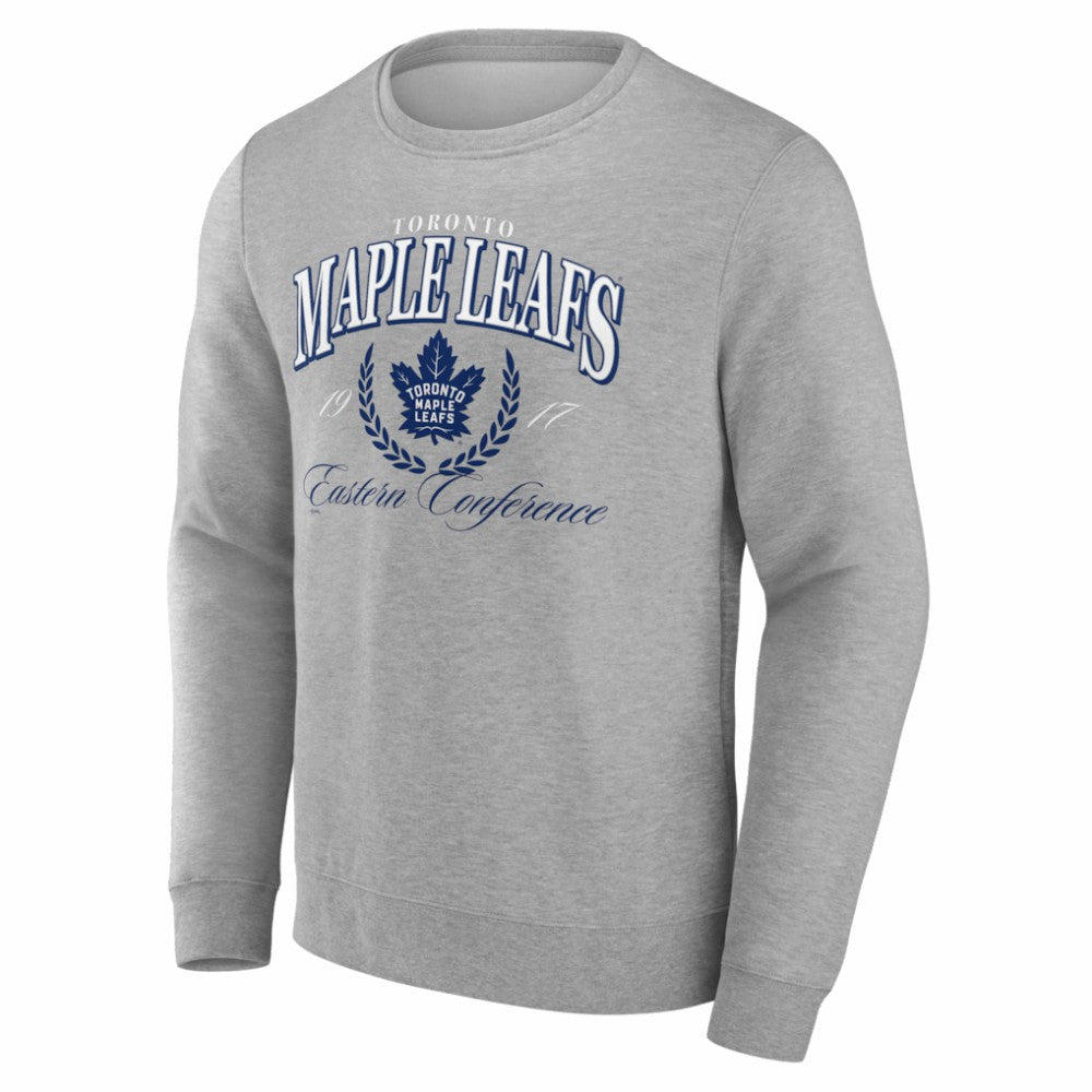 NHL Toronto Maple Leafs Reign Supreme Pullover Sweatshirt - Gray
