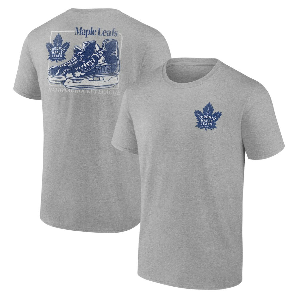 NHL Toronto Maple Leafs Glory Skates T-Shirt - Heather Gray