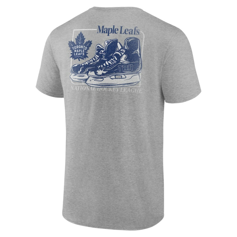 NHL Toronto Maple Leafs Glory Skates T-Shirt - Heather Gray