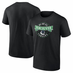 NHL Vancouver Canucks Honor Circle T-Shirt - Black
