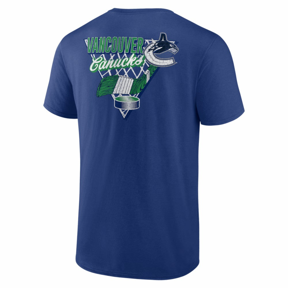 NHL Vancouver Canucks Net Slap T-Shirt - Blue