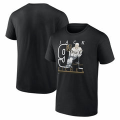 NHL Jack Eichel Vegas Golden Knights Player Show T-Shirt - Black