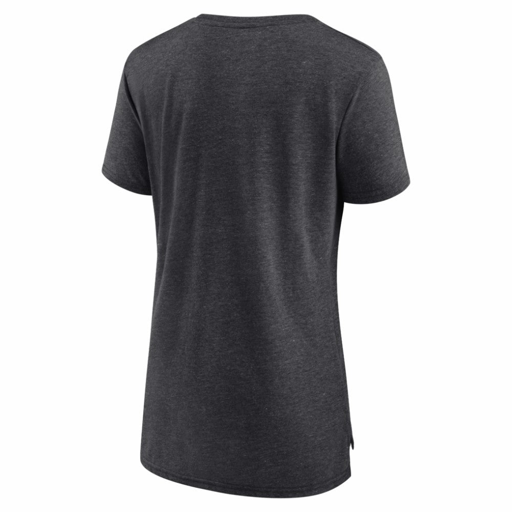 NHL Vegas Golden Knights Women's Reign Supreme Tri-Blend T-Shirt - Gray