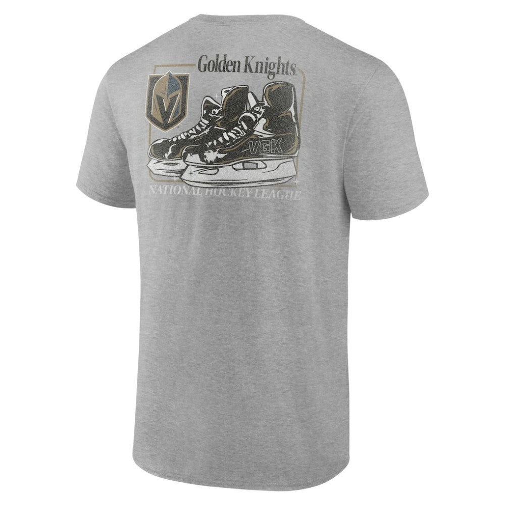 NHL Vegas Golden Knights Glory Skates T-Shirt - Heather Gray