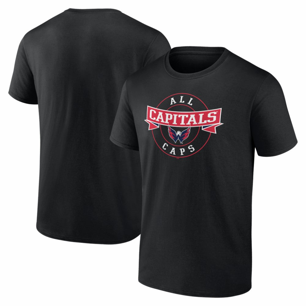 NHL Washington Capitals Honor Circle T-Shirt - Black