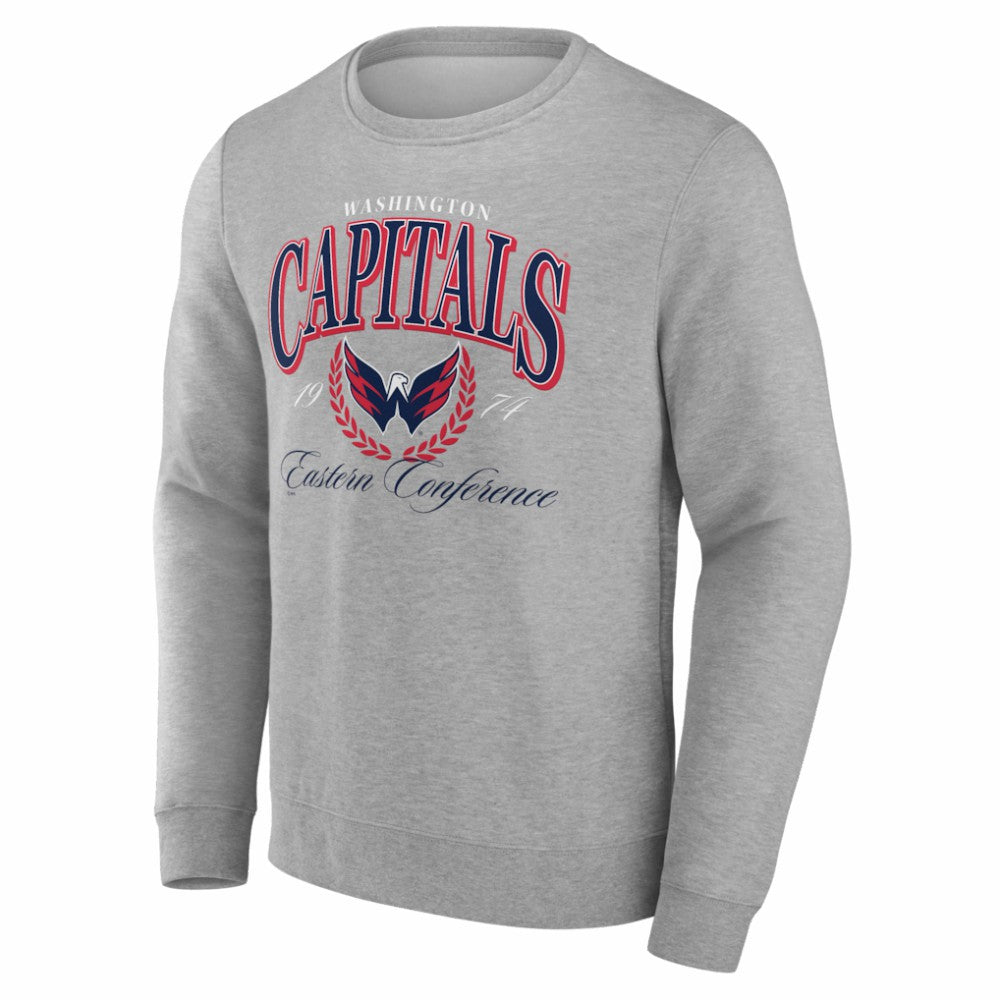 NHL Washington Capitals Reign Supreme Pullover Sweatshirt - Gray