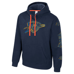 Oklahoma City Thunder Stadium Essentials Unisex Elementized Pullover Hoodie Navy