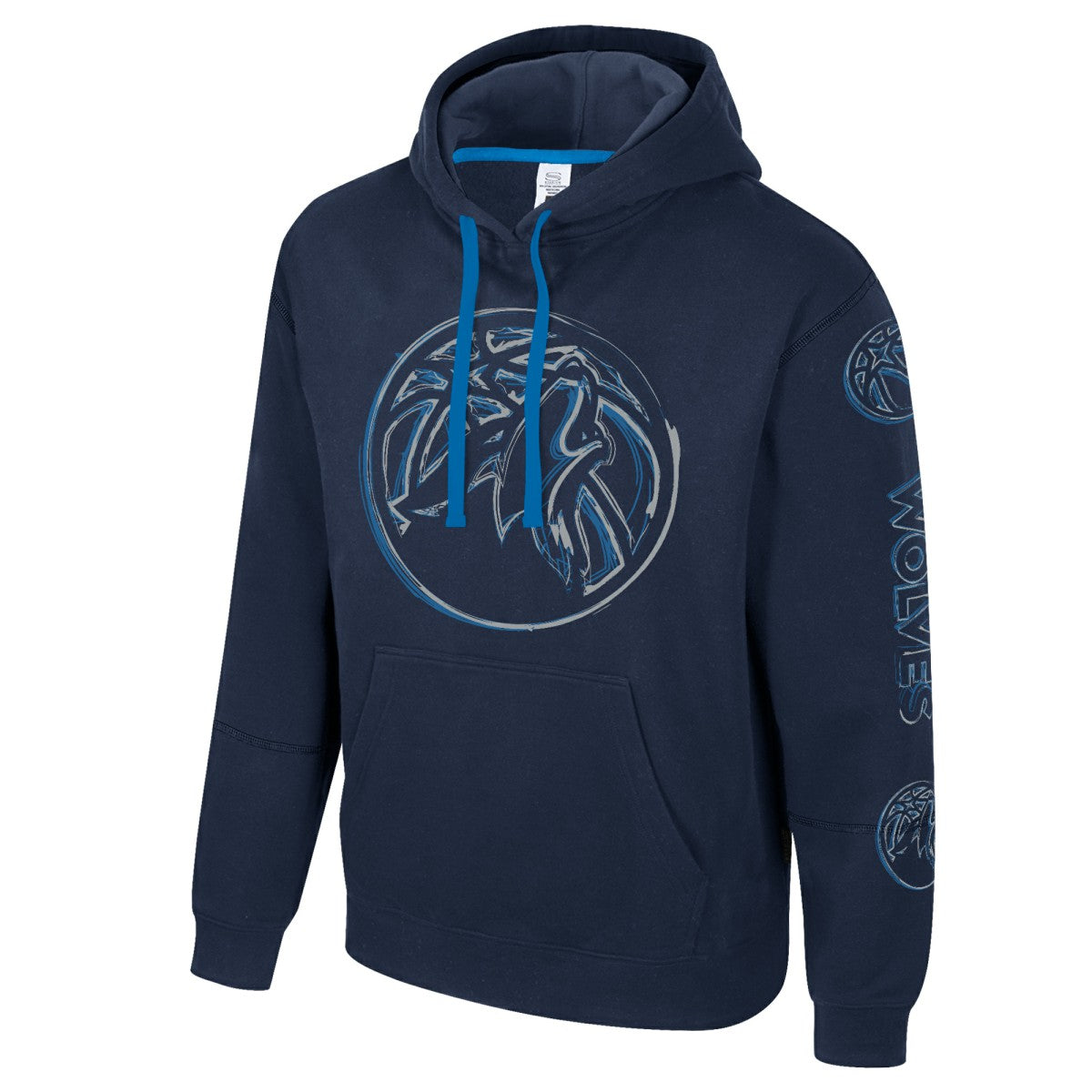 Minnesota Timberwolves Stadium Essentials Unisex Elementized Pullover Hoodie Navy