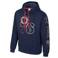 Philadelphia 76ers Stadium Essentials Unisex Elementized Pullover Hoodie Navy