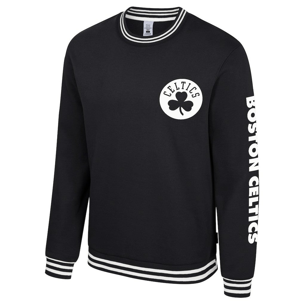 Boston Celtics Stadium Essentials Unisex Half-Time 2 Pullover Sweatshirt Black