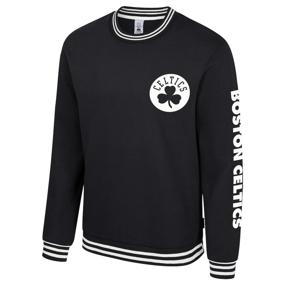 Boston Celtics Stadium Essentials Unisex Half-Time 2 Pullover Sweatshirt Black