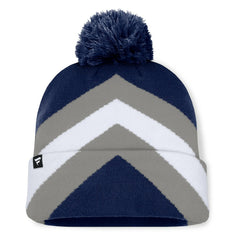 Dallas Cowboys Women's Cornerback Cuffed Knit Hat with Pom Navy