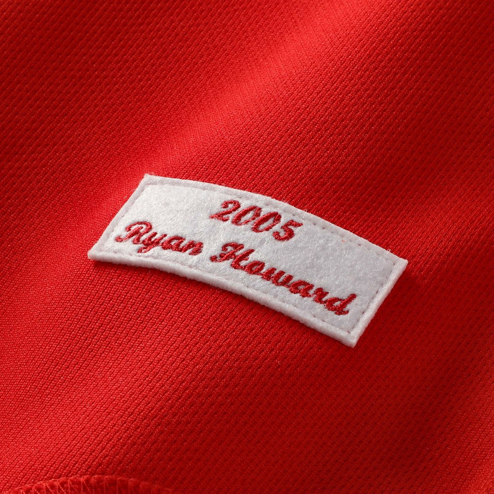 Ryan Howard Philadelphia Phillies Mitchell & Ness Cooperstown Collection Batting Practice Jersey – Red Jerseys