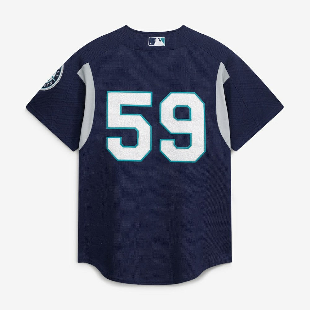 Felix Hernandez Seattle Mariners Mitchell & Ness Cooperstown Collection Batting Practice Jersey – Navy Jerseys