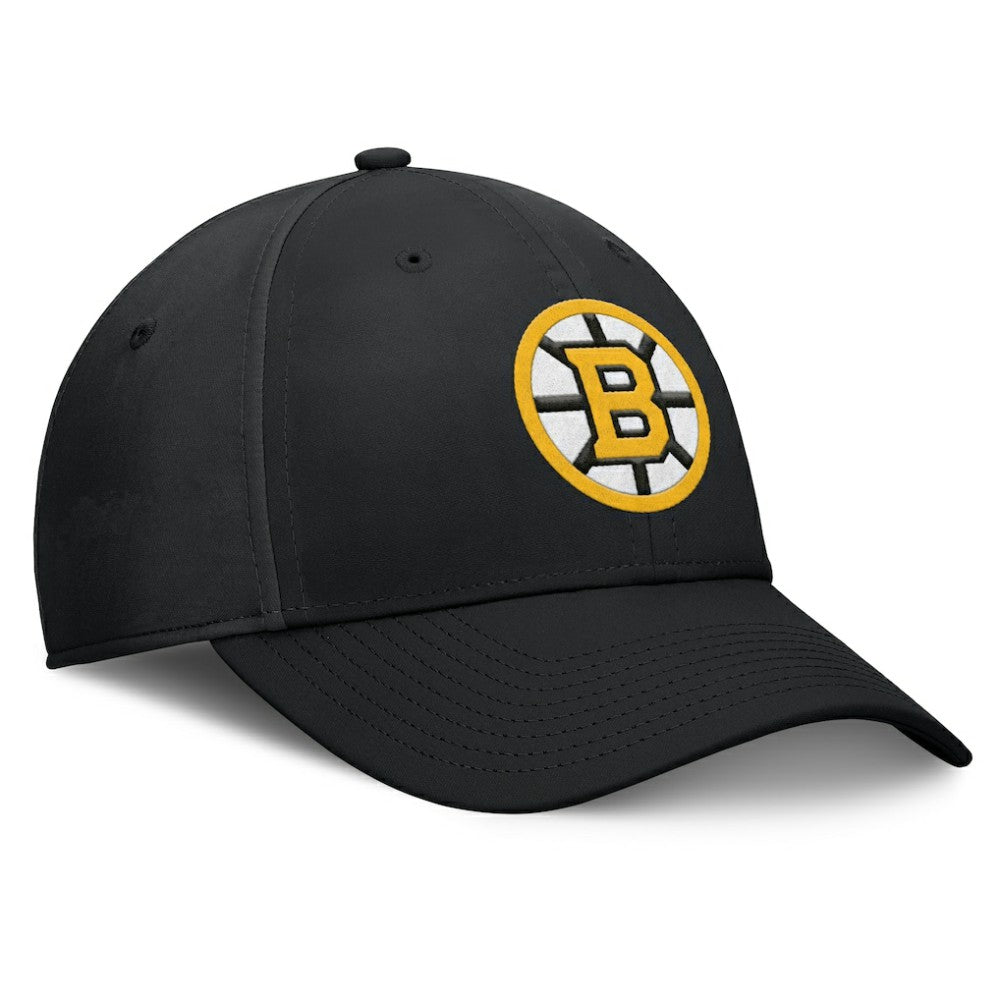 NHL Boston Bruins Fanatics Primary Logo Flex Hat - Black