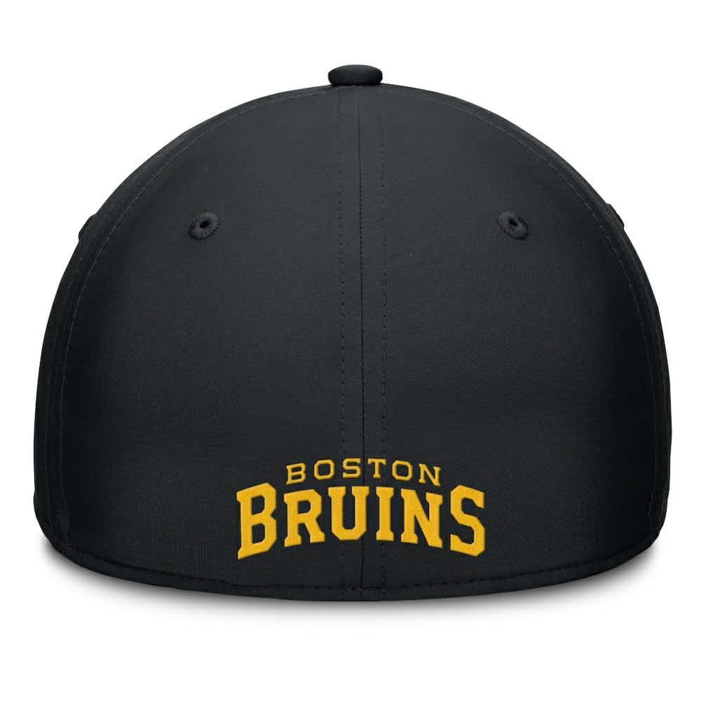 NHL Boston Bruins Fanatics Primary Logo Flex Hat - Black