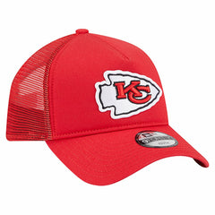 Kansas City Chiefs New Era Preschool Main A-Frame 9FORTY Adjustable Hat Red