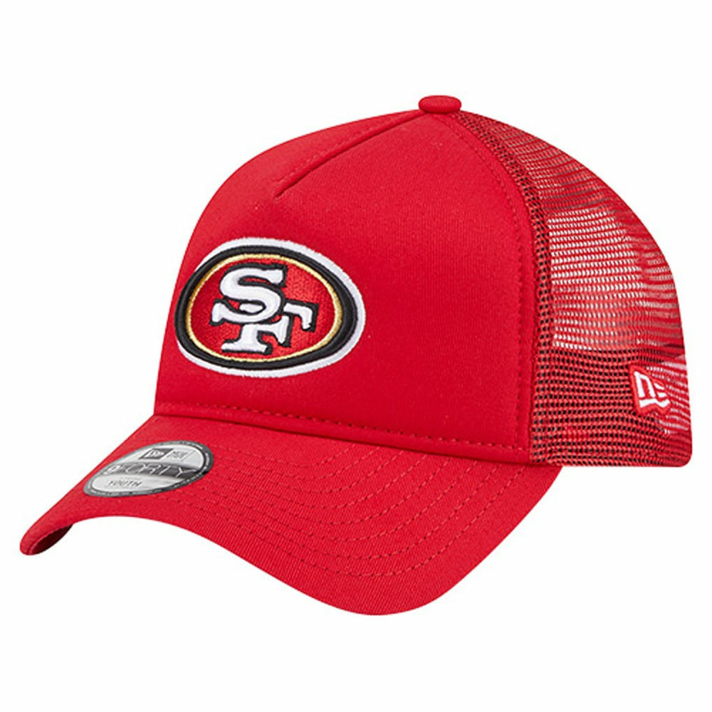 San Francisco 49ers New Era Preschool Main A-Frame 9FORTY Adjustable Hat Scarlet