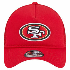 San Francisco 49ers New Era Preschool Main A-Frame 9FORTY Adjustable Hat Scarlet