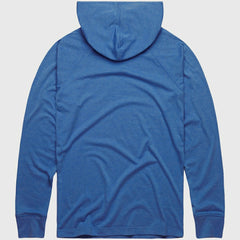 Texas Rangers Homage Lightweight Raglan Tri-Blend Pullover Hoodie - Light Blue Hoodies