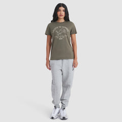 Detroit Lions Women's 2025 Salute to Service Sideline T-Shirt Olive