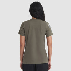 Baltimore Ravens Women's 2025 Salute to Service Sideline T-Shirt Olive
