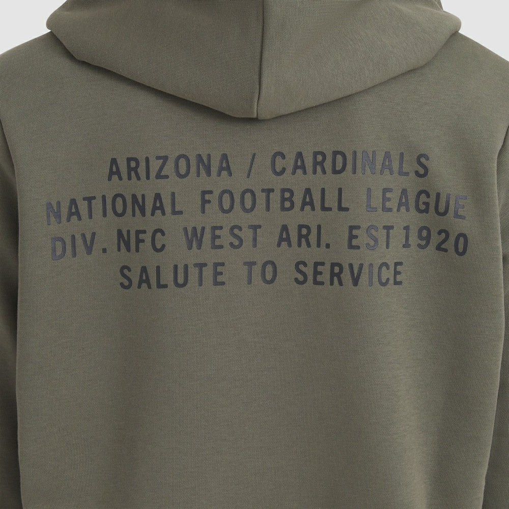 Arizona Cardinals Women's 2025 Salute to Service Sideline Standard Issue Dri-FIT Hoodie Olive