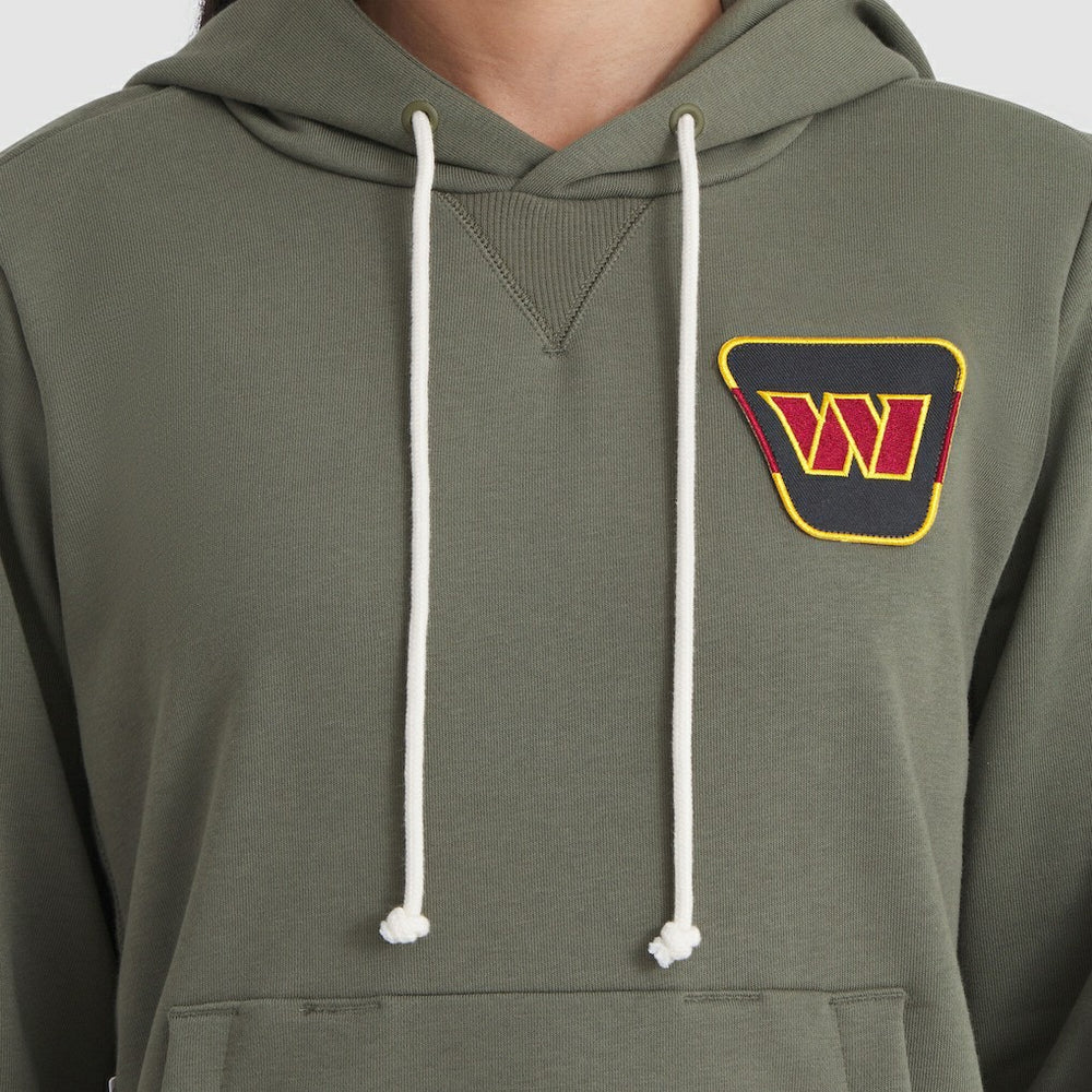 Washington Commanders Women's 2025 Salute to Service Sideline Standard Issue Dri-FIT Hoodie Olive