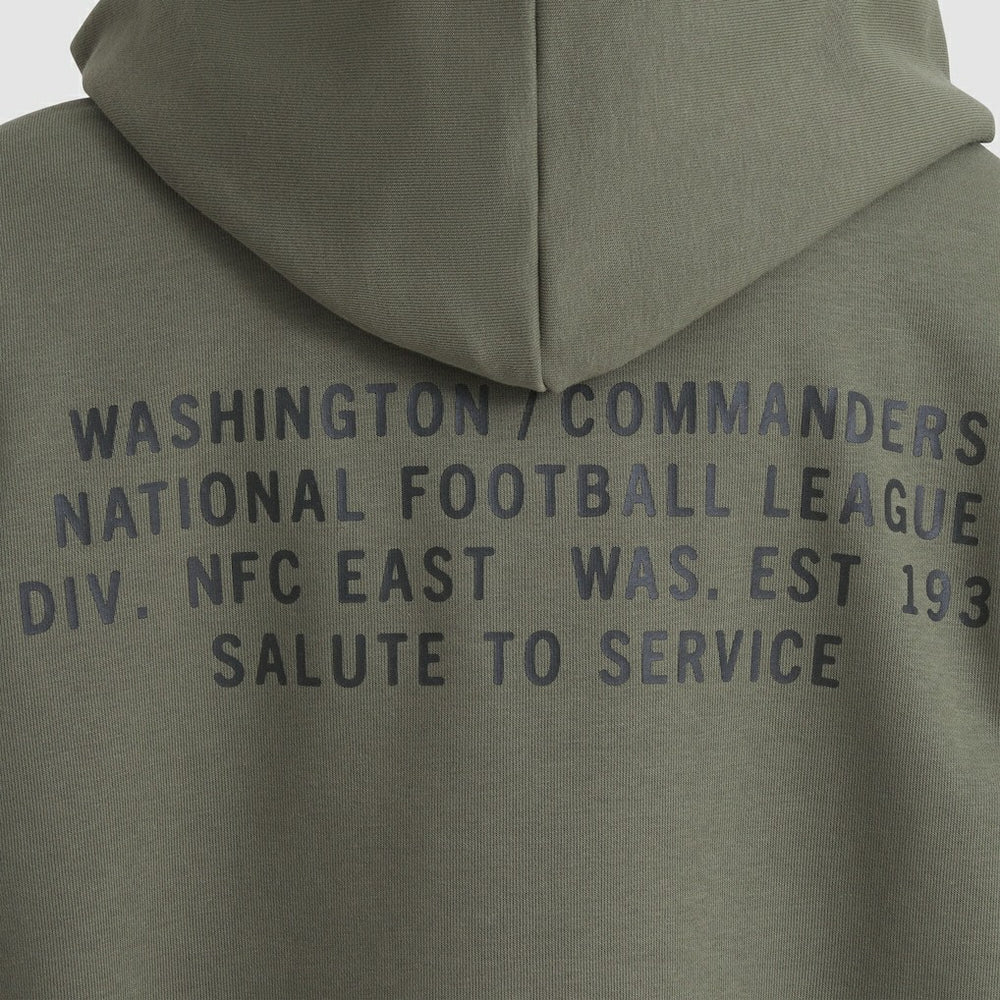 Washington Commanders Women's 2025 Salute to Service Sideline Standard Issue Dri-FIT Hoodie Olive