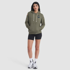 Los Angeles Chargers Women's 2025 Salute to Service Sideline Standard Issue Dri-FIT Hoodie Olive