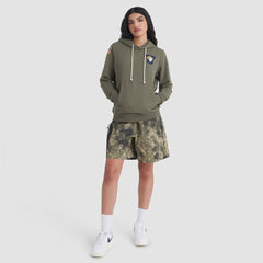 Los Angeles Rams Women's 2025 Salute to Service Sideline Standard Issue Dri-FIT Hoodie Olive