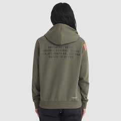 Baltimore Ravens Women's 2025 Salute to Service Sideline Standard Issue Dri-FIT Hoodie Olive