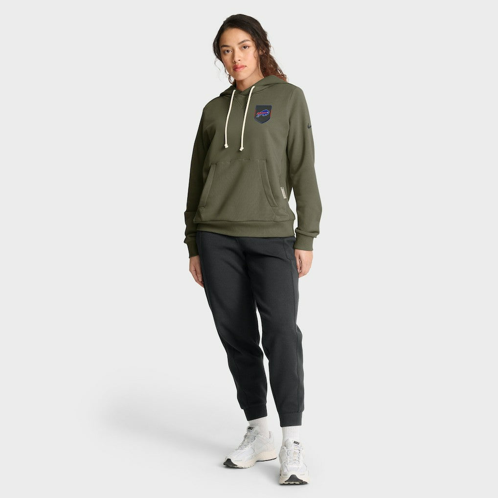 Buffalo Bills Women's 2025 Salute to Service Sideline Standard Issue Dri-FIT Hoodie Olive