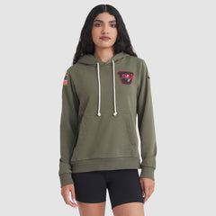 Tampa Bay Buccaneers Women's 2025 Salute to Service Sideline Standard Issue Dri-FIT Hoodie Olive