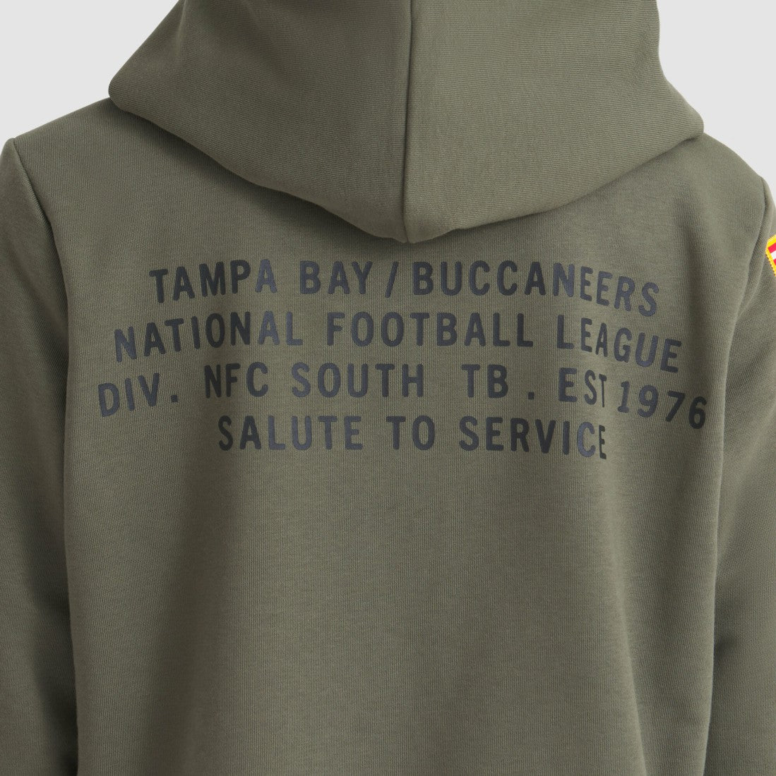 Tampa Bay Buccaneers Women's 2025 Salute to Service Sideline Standard Issue Dri-FIT Hoodie Olive