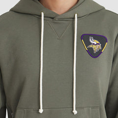 Minnesota Vikings Women's 2025 Salute to Service Sideline Standard Issue Dri-FIT Hoodie Olive
