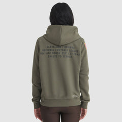 Cleveland Browns Women's 2025 Salute to Service Sideline Standard Issue Dri-FIT Hoodie Olive