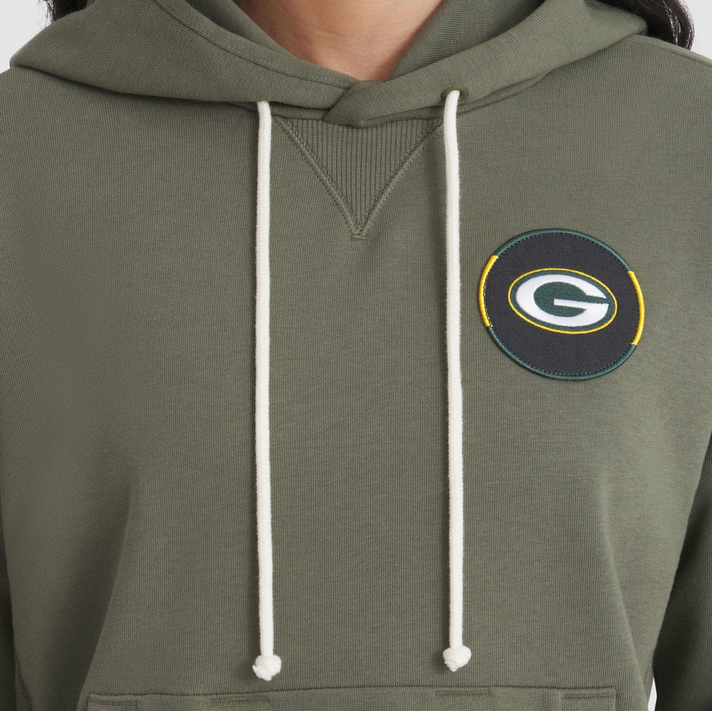 Green Bay Packers Women's 2025 Salute to Service Sideline Standard Issue Dri-FIT Hoodie Olive