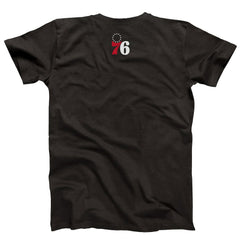 Philadelphia 76ers NBALab x Hyperfly Unisex Year of the Snake Lunar New Year Collection T-Shirt Heather Black