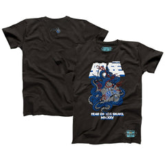Orlando Magic NBALab x Hyperfly Unisex Year of the Snake Lunar New Year Collection T-Shirt Heather Black