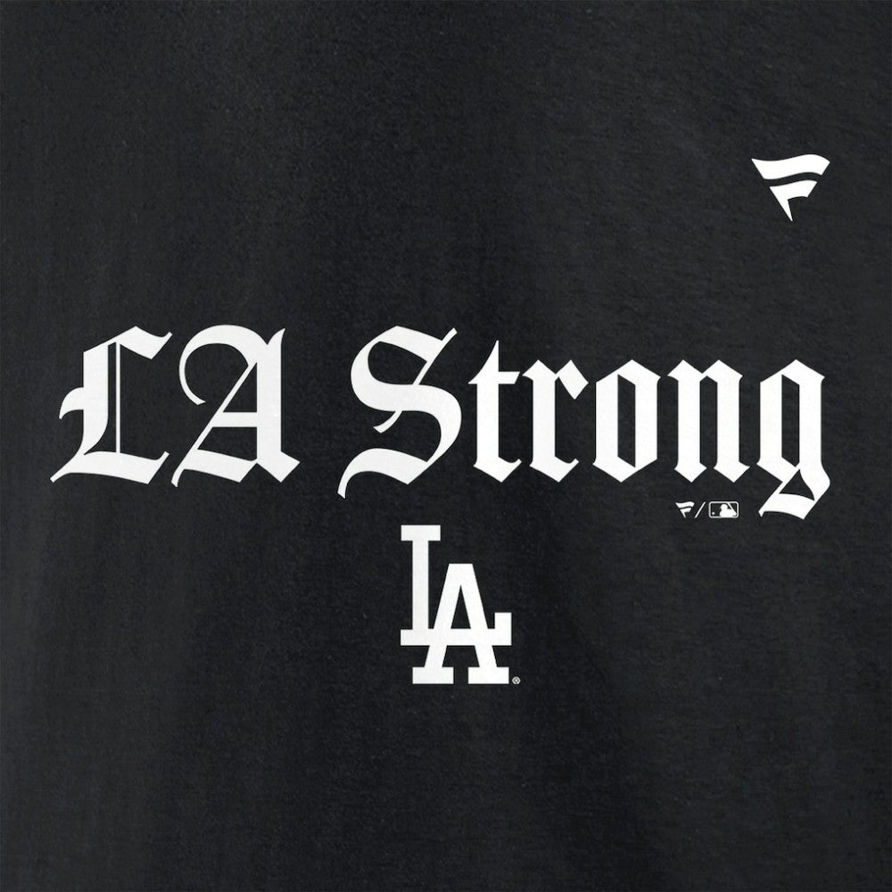 Los Angeles Dodgers Fanatics Unisex LA Strong T-Shirt - Black T-shirts
