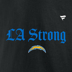 Los Angeles Chargers Unisex LA Strong T-Shirt Black