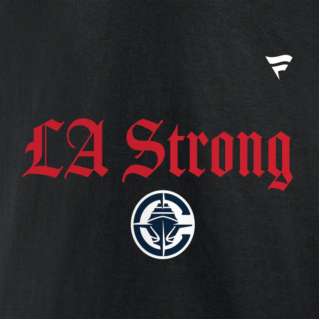 LA Clippers Unisex LA Strong T-Shirt Black