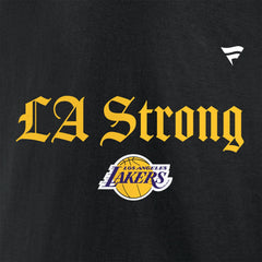Los Angeles Lakers Unisex LA Strong T-Shirt Black