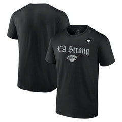 NHL Los Angeles Kings Fanatics Unisex LA Strong T-Shirt - Black