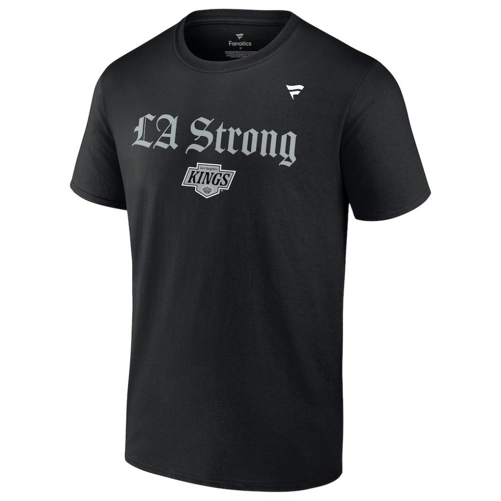 NHL Los Angeles Kings Fanatics Unisex LA Strong T-Shirt - Black