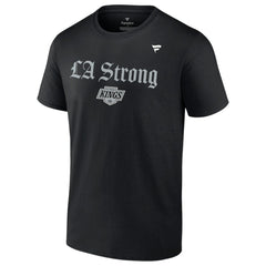 NHL Los Angeles Kings Fanatics Unisex LA Strong T-Shirt - Black