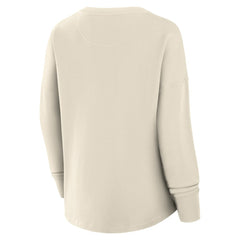 NHL Florida Panthers Fanatics Women's Oversized Slice Pullover Sweatshirt - Cream