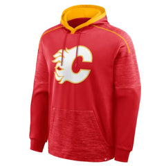 NHL Calgary Flames Fanatics Goaltender Defender Pullover Hoodie - Red